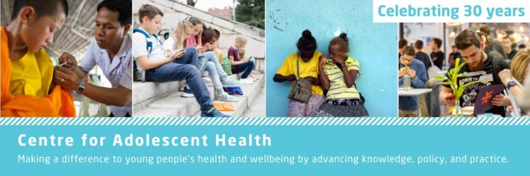 Centre for Adolescent Health – Adolescents