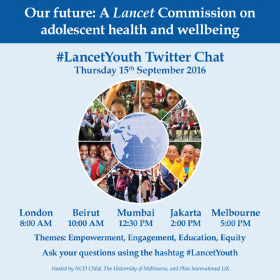 Lancet Youth Commission graphic